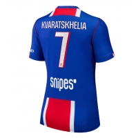 Paris Saint-Germain Khvicha Kvaratskhelia #7 Hemmatröja Dam 2026-27 Kortärmad